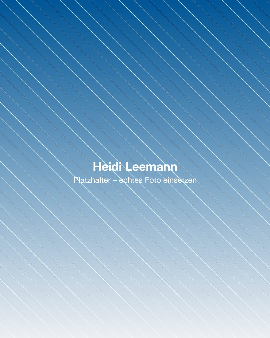 Porträt von Heidi Leemann